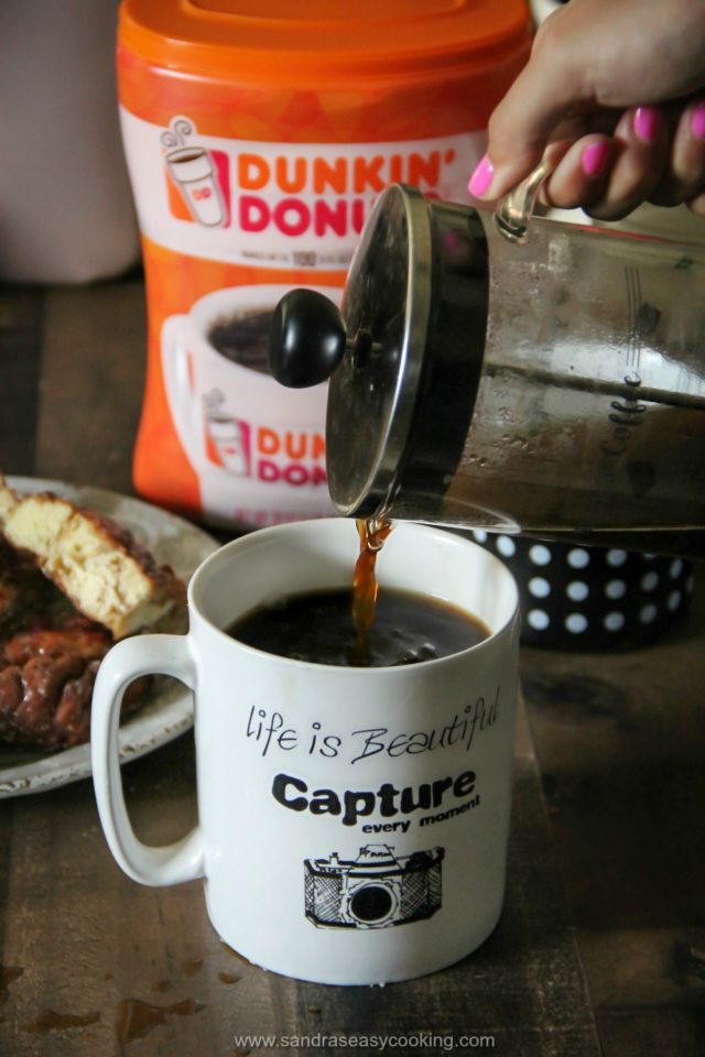 Can You Use Coffee Grounds Twice French Press French Press Dunkin Donuts Original Blend Coffee Sandra S Easy Cooking