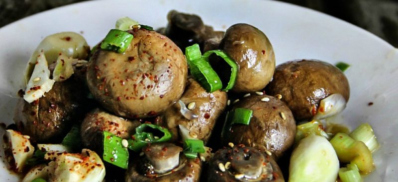 Healthy Recipe for Marinated Mushrooms