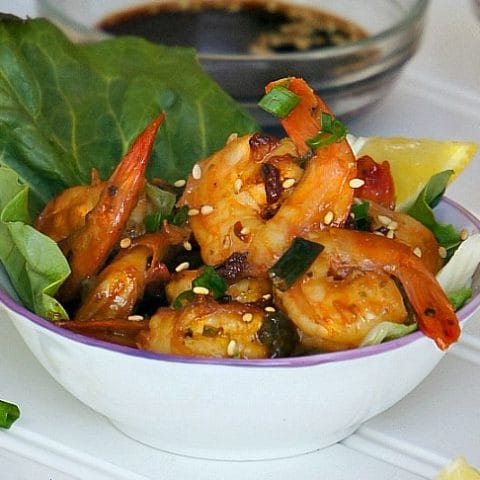 Sweet and Spicy Shrimps