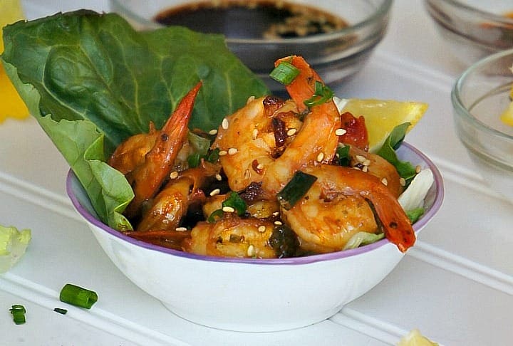 Sweet and Spicy Shrimps