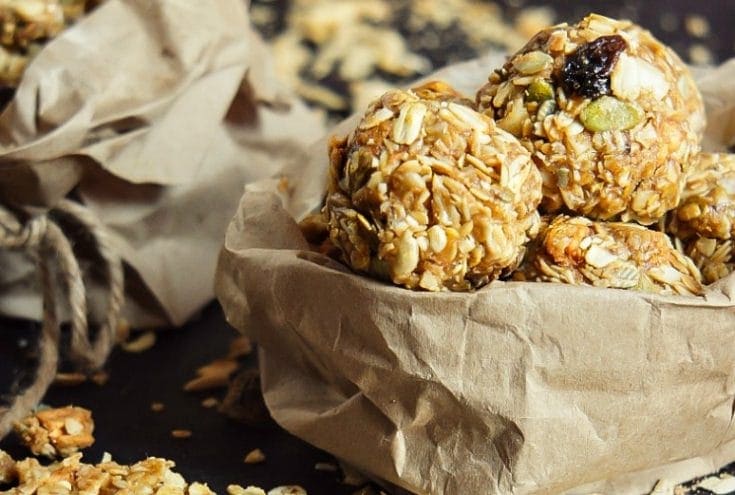 No Bake Muesli Peanut Butter Energy Bites