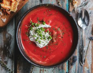 Roasted Tomato Soup - Sandra's Easy Cooking