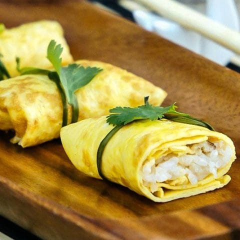 Japanese Omelette Parcels