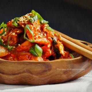 Korean Fermented Napa Cabbage
