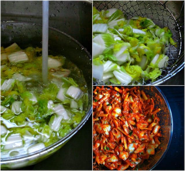 Korean Fermented Napa Cabbage Sandra's Easy Cooking SIDE DISHES