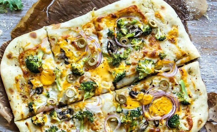 Artisan Broccoli Pizza