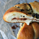 Sweet Bread filled with Red Bean Paste