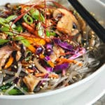 Sweet Potato Noodle Stir Fry, Japchae