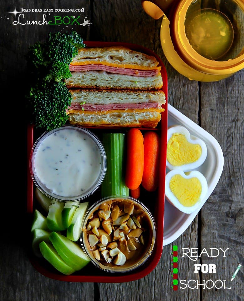 Lunch Box Biscuit Deli Turkey Sandwiches Sandra's Easy Cooking