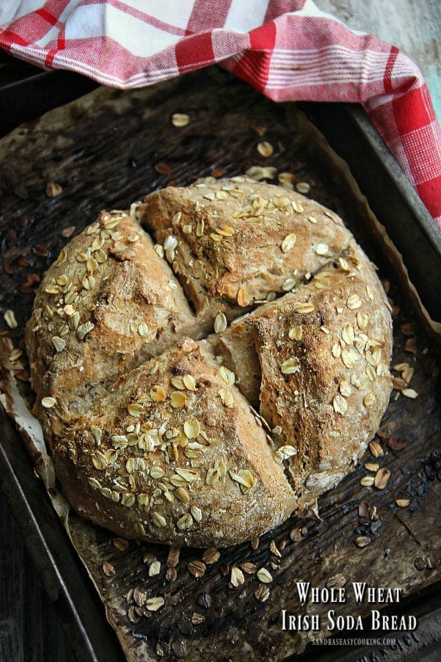 Whole Wheat Irish Soda Bread Sandra's Easy Cooking
