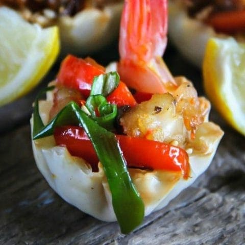 Shrimp Stir Fry Bites