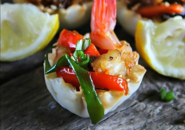 Shrimp Stir Fry Bites