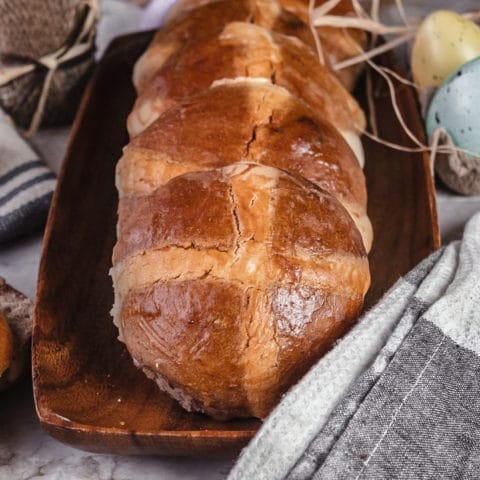 Hot Cross Buns with Chocolate