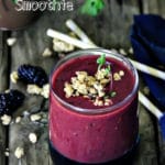 Nectarine, Kiwi and Blackberry Smoothie Recipe