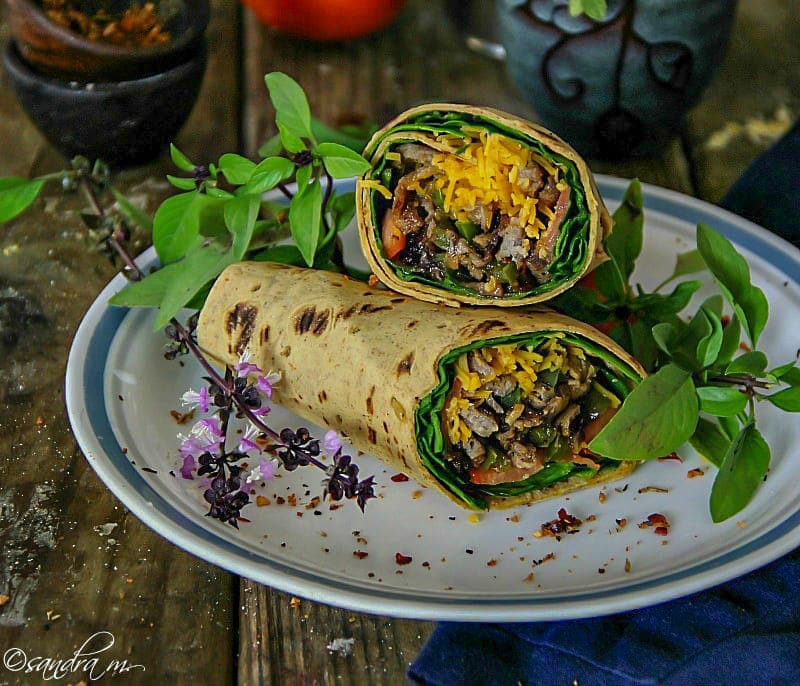 Cheese Steak Wrap Sandra's Easy Cooking