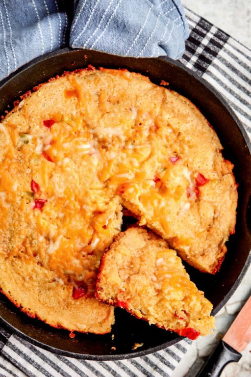 Skillet Jalapeno Cornbread Sandra's Easy Cooking Bread Recipes