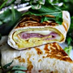 Egg, Cheese and Ham Wrap