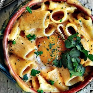 Baked Macaroni and Cheese with Eggs