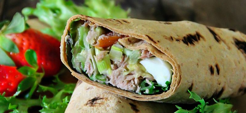 Tuna Salad Wraps Recipe