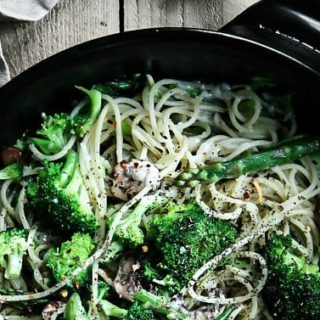 Skillet Spaghetti with Vegetables