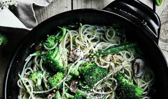 Skillet Spaghetti with Vegetables