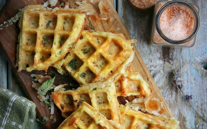 Flourless Potato Waffles