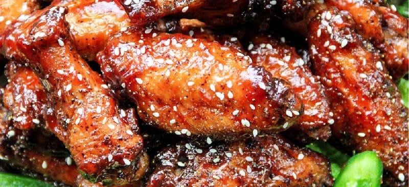 Spicy Baked BBQ Chicken Wings