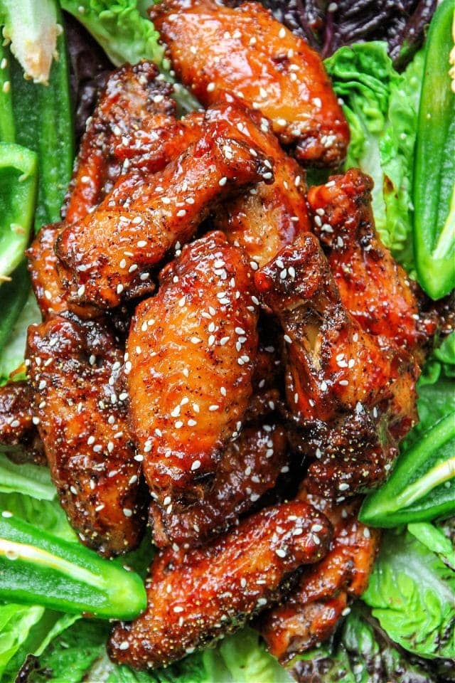 Spicy Baked BBQ Chicken Wings