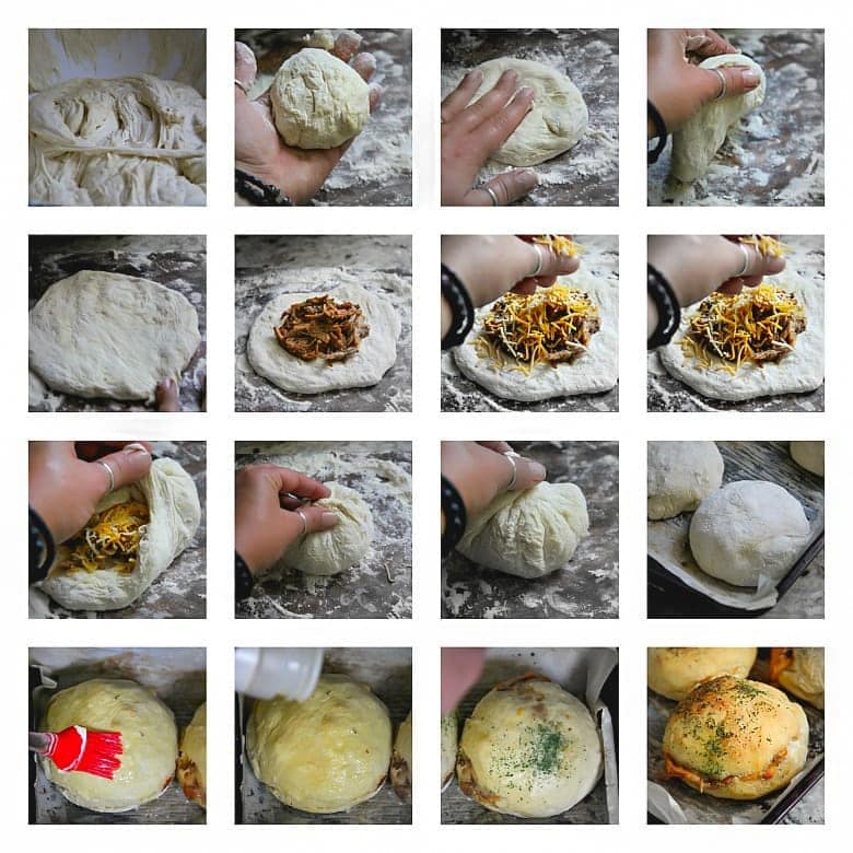 BBQ Pulled Pork Stuffed Buns Sandra's Easy Cooking