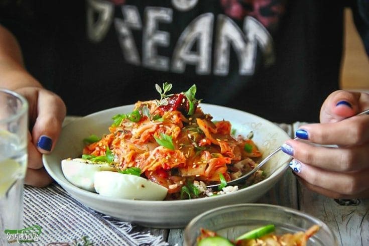 Multi Grain Medley Bowl with Kimchi