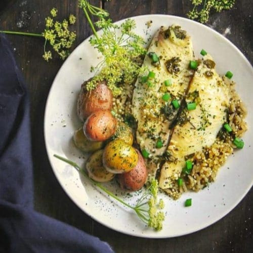 Parsley and Lemon Baked Fish Fillets Sandra's Easy Cooking Seafood