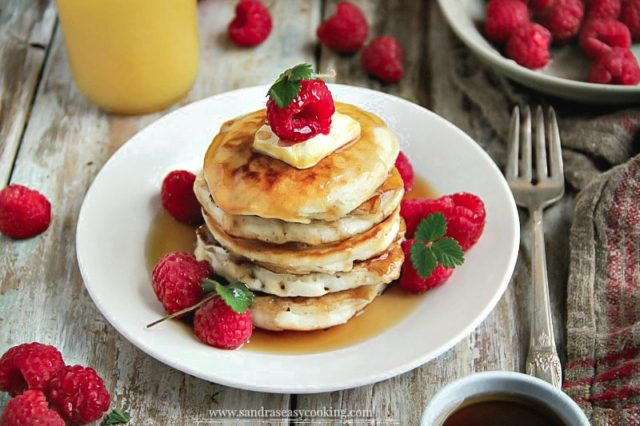 Classic Pancakes - Sandra's Easy Cooking Breakfast and Brunch Recipes