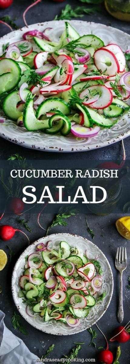 Cucumber Radish Salad