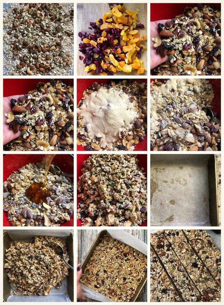 Easy Energy Bars step by step instructions