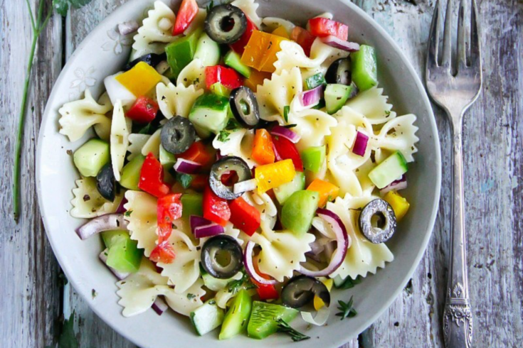 Vegetarian Pasta Salad