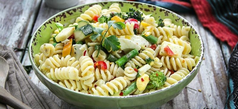 Creamy Summer Pasta Salad • Sandra's Easy Cooking Salads