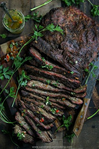 Texas Style Smoked Beef Brisket - Sandra's Easy Cooking