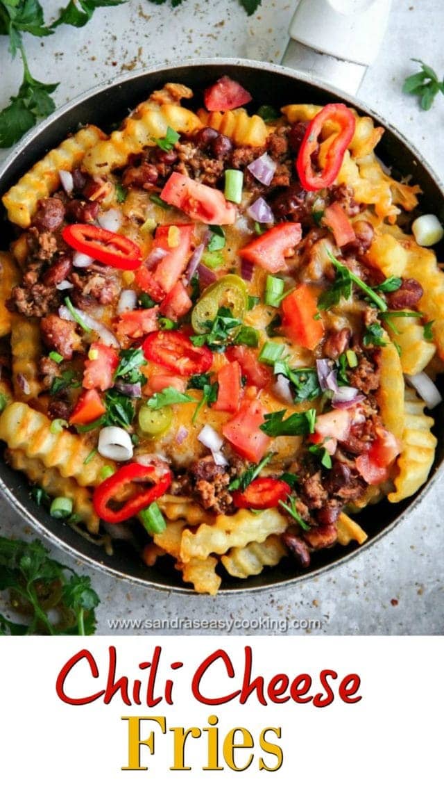 Chili Cheese Fries Sandra's Easy Cooking