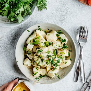 Boiled Potatoes with Butter and Parsley
