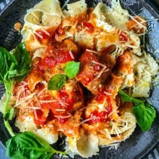 Cheese Stuffed Meatballs