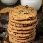 Crispy Chocolate Chip Cookies