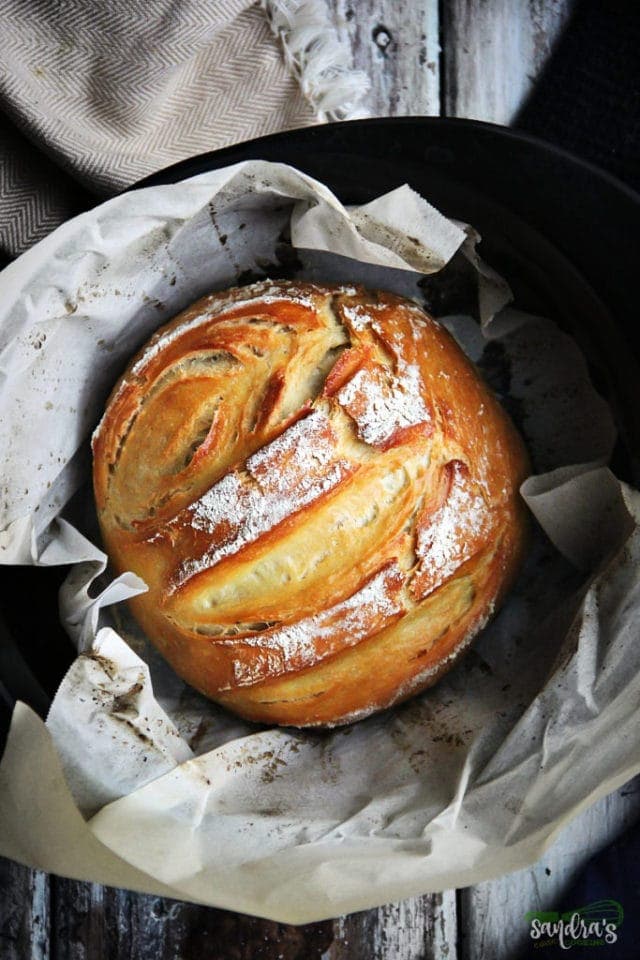 The Best Dutch Oven Bread Bread for beginners Sandra's Easy Cooking
