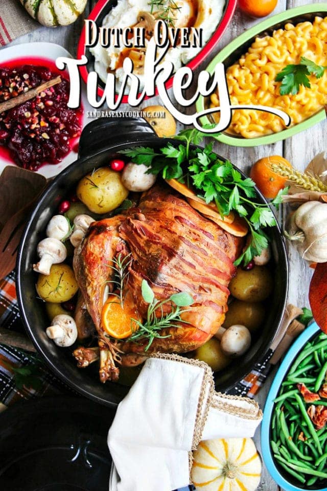 Dutch Oven Turkey Sandra's Easy Cooking Thanksgiving Recipes