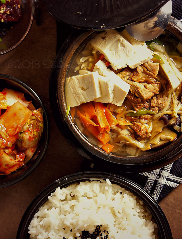 Korean Marinated Beef Stew —Bulgogi Jungol