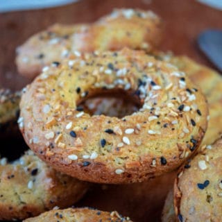Mini Keto Everything Bagels