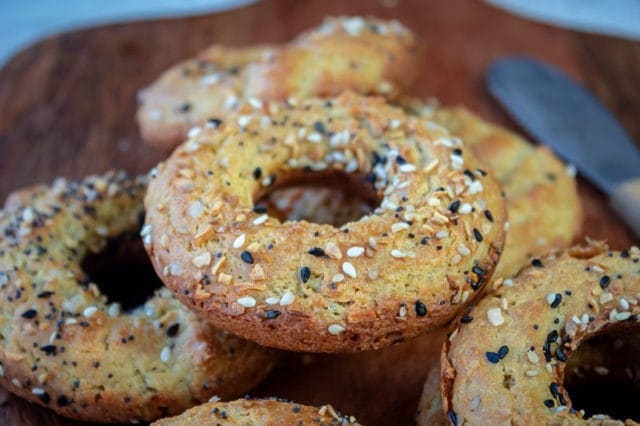 Mini Keto Everything Bagels