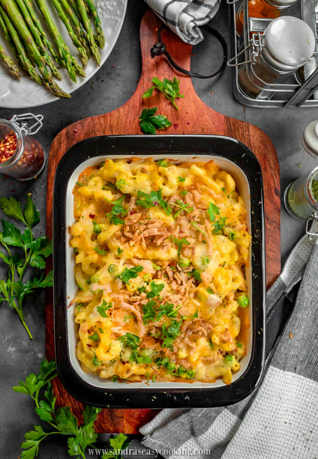 Easy Baked Pasta with Chicken Casserole Recipe 