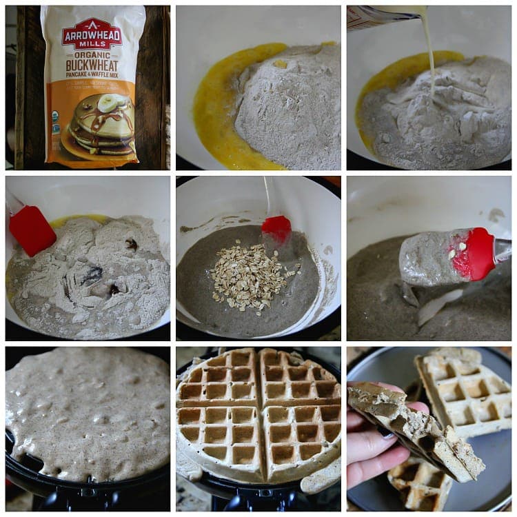 Buckwheat Waffles GF, DF Sandra's Easy Cooking