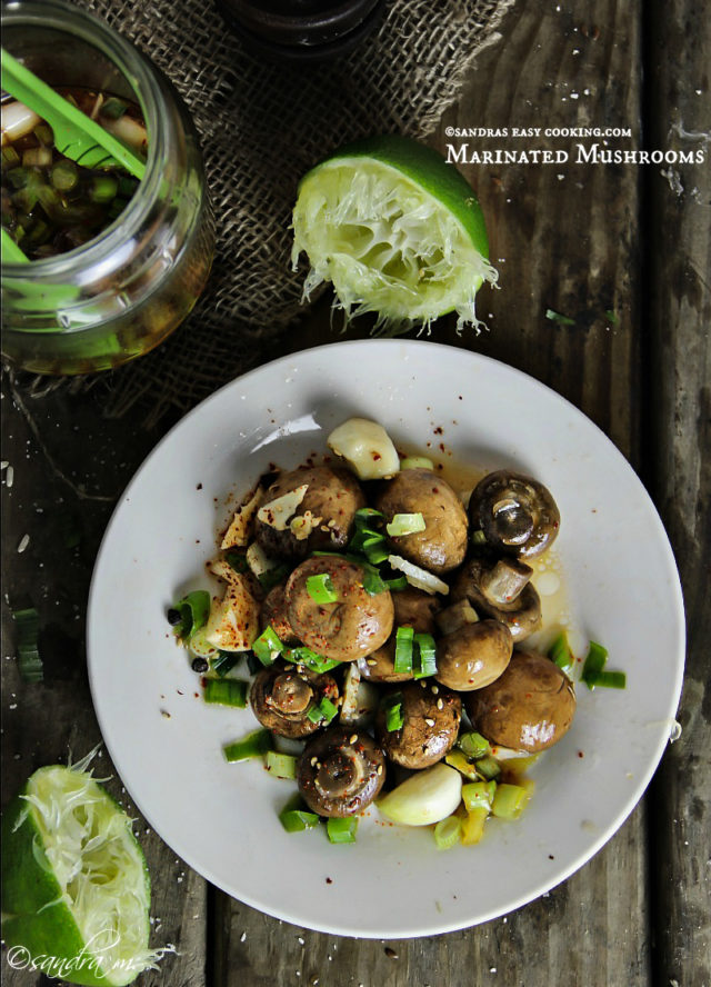Marinated Mushrooms  Recipe 