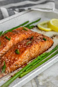 Soy Sauce Marinated Salmon - Sandra's Easy Cooking